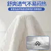 Protetor de Colchão Acolchoado Algodão de Xinjiang Classe A Hotel Estrela Item Único 100% Algodão Algodão Puro Estilo Impermeável Cor Sólida Protetor de Colchão Conjunto de Três Peças