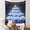Ins Han-style simples árvore de Natal pendurado pano Natal Natal Decoração Atmosfera pano de fundo dormitório decoração pano de parede