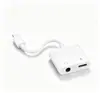 Aplicable al adaptador de teléfono móvil Apple 3.5mm auricular a lightning llamada carga escuchar música cable adaptador de audio