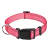 Collar para Perro de Anillo en D Individual en Stock, Collar Especial para Perros Pequeños y Medianos, Correa Reflectante, Suministros para Perros de Jardinería para Mascotas