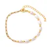 Pulseira de Pérolas de Água Doce Mais Vendida, Design Exclusivo, Sensação de Alto Padrão, Luxo Discreto, Acessório Exquisito para o Dia a Dia, Presente para Melhor Amiga