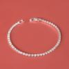 Pulsera de diamantes de imitación de moda europea y americana transfronteriza para mujer, suministro de accesorios, suministro de fábrica de joyería, joyería de personalidad simple exquisita fina