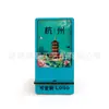 Venta al por mayor de fábrica souvenirs escénicos atracciones turísticas de Hangzhou regalos especiales talla en madera de colores soporte para teléfono móvil
