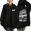 Chamarra con Cierre Anime Initial D Swodies Drift Ae86 Gtr Estampado H
