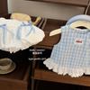 Traje de Verano para Niñas 2025 Estilo Nuevo Estilo Princesa Chaleco Pantalones Culotte de Flor Dos Piezas