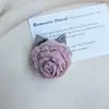 Accesorios Florales Serie de Colores Morandi Rosas de Tela Accesorios de Ropa Hechos a Mano para DIY Broches Accesorios para el Cabello Zapatos Sombreros Bolsas