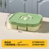 Crisper de Geladeira Estilo Japonês Caixa de Armazenamento de Compartimento Doméstico Micro-ondável Caixa para Carne Congelada Lancheira para Frutas ao Ar Livre