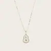 Tienda de Oro de Transmisión en Vivo Mismo Estilo Nuevo Estilo Chino Collar de Calabaza de la Fortuna Incrustado de Diamantes para Mujer, Lujo Ligero, Gama Alta, Exquisita Cadena para Clavícula