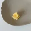 Mini presilha de cabelo acetato floral colorida para meio rabo de cavalo para mulheres 2026 presilha de garra presilha tubarão acessório de cabelo