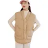 Chaleco Acolchado de Rebaja para Mujer Estilo Coreano Chaleco Corto Acolchado para Mujer Plumón de Pato Sin Mangas Chaqueta Acolchada Exterior