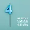 Vela Digital de Cumpleaños Ópera House Ins Celebridad de Internet Creativa Romántica Fiesta Vela Dorada y Plateada Decoración Pastel de Primer Cumpleaños