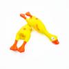 Pato de Juguete de Látex con Sonido, Pato de Juguete para Mascotas con Sonido y Ojos Saltones, Juguete para Perros, Juguete para Masticar, Juguete de Entrenamiento para Perros