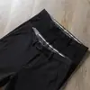 Pantalones Gruesos de Lana para Hombre de Otoño e Invierno Europeo con Caída, Rectos Antiarrugas para Viajero, Lujo Ligero, Cepillados, Pantalones Casuales de Negocios