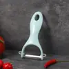 Pelador de Acero Inoxidable Cocina Hogar Multifuncional Raspador de Piel y Hilo Pelador de Papa Cuchillo de Regalo Rallador de Melón