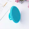 Cepillo de Baño de Silicona Amazon Portátil Montable en Pared Cepillo para Champú Herramienta Exfoliante para Bañarse y Limpieza Facial