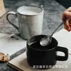 Taza de Cerámica Retro Creativa, Taza de Moda Personalizada, Taza Simple Estilo Japonés, Taza de Café, Vaso de Agua para el Hogar, Venta al por Mayor