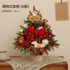 Árvore de Natal de Luxo Pequena Encriptada Ornamentos de Árvore PE Decoração de Pacote de Luxo para Casa de Natal Novo Estilo 2025