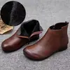 Botas Femininas de Cano Curto Estilosas Versáteis Novas Outono/Inverno 2026 Botas de Salto Baixo Botas Martin Botas Botas Descalças Botas Single Retrô Femininas