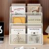 Estante de Mesa para Dormitório Mesa de Estudo Rack de Armazenamento e Exibição Mesa de Quarto Pequena Estante de Livros Escritório Estação Rack de Armazenamento