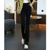 Pantalones Acampanados para Mujer Petite, Estilo Nuevo Primavera y Otoño 2026, Moda Versátil Cintura Elástica Casual Elásticos de Campana