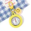 Reloj Llavero de Silicona Lindo Colgante para Mochila Escolar de Estudiante Reloj con Manecillas Luminosas Reloj Electrónico para Examen para Mujeres