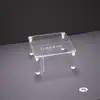 Soporte de Exhibición Transparente de Acrílico Nuevo Transfronterizo para Pasteles, Plantas, Postres, Joyería, Figuras y Coleccionables