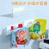 Estante de almacenamiento para cocina del hogar, ganchos sin taladro, fila de estantes colgantes para puertas de gabinetes, organizador de almacenamiento colgante