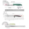 Juego de cuchillos para fruta, cuchillo de estudiante de cocina, combinación de cuchillos peladores, cuchillo para cortar fruta y verdura de oficina, cuchillo portátil para fruta y verdura