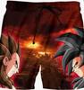 Chen Ziliang 3D impressão colorida casual shorts praia calças