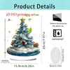Árbol de Navidad Creativo de Nuevo Producto Transfronterizo Adornos Acrílicos Navideños Decoraciones para el Hogar Navideñas