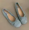 Mocasines para Mujer, Zapatos Planos de Ballet, Zapatos de Suela Blanda para Primavera y Verano, Zapatos Plateados Individuales, Nuevo Estilo Francés, Suave Nuevo Estilo Chino