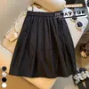 Falda Pomposa Clásica Retro de Lunares para Mujer, Nuevo Estilo de Verano, Cintura Alta, Falda de Paraguas Línea A Dulce y Holgada para Figuras Pequeñas