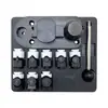 Doblador de Anillos máquina pequeña para doblar plástico oro y plata cobre máquina de prensado redondo máquina formadora redonda Máquina de Laminar Herramientas de Equipo para Joyería