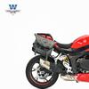 El lobo de coche musculoso es adecuado para el casco de borde lateral Qianjiang race 800, casco medio, casco completo con cerradura, modificado con portaequipajes de liberación rápida