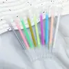 Bolígrafo de colores pastel de alto brillo para estudiantes, color flash, para cuenta manual, papelería de oficina, gran capacidad, DIY, tarjeta negra, álbum de fotos, pintura