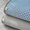 Funda de Cama de Doble Capa de Gasa de Dibujos Animados para Madre y Bebé, Terciopelo de Leche, Acolchada, Engrosada, Protector de Cama Antideslizante, Sábana Lavable a Máquina para Colchón