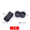 Reloj de pared metálico hebilla en forma de 8 equipaje sudadera pantalones casuales fruncido cuerda antideslizante hebilla funda de teléfono móvil cordón hebilla de ajuste de hardware
