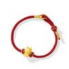 Lingote Año Nuevo dragón pie plata 999 pulsera mujer moda nacional estilo palacio pulsera moneda cobre Zodíaco estilo ins pulsera año de nacimiento