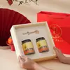2025 Nueva Caja de Regalo Caja de Color Maleta de Miel Exquisita Caja de Regalo de Alta Gama Lujo Accesible Caja de Empaque de Souvenir