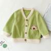 Abrigo de Otoño e Invierno para Bebé Ropa de Punto para Bebé de Primavera y Otoño Ropa de Primavera para Niño Ropa Infantil de Estilo Occidental para Niña