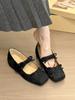 ¡Morado taro! Zapatos Mary Jane de Plataforma de Gamuza para Mujer con Lazo Delicado para Aumentar la Altura
