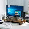 Soporte elevador para ordenador de oficina, base para monitor de escritorio, organizador de escritorio, soporte elevador para monitor
