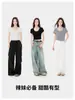 Camiseta de manga corta con cuello Henry para mujer, diseño único, adelgazante, hombro normal, top corto, camiseta interior de color liso con cuello en U