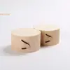 Cilindro de Té Caja de Regalo de Madera Maciza Lata de Té Engrosada Bolsa para Pastel con Logo Personalizado Caja de Embalaje China para Donas