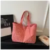 Bolsa de Tela Ligera de Gran Capacidad Transfronteriza para Mujer 2026 Nuevo Bolso Tote de Moda de Nicho Versátil Casual para el Trabajo