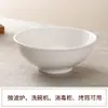 Tazones de Cerámica al por Mayor para Uso Doméstico, Tazones Blancos para Arroz para Sopa Picante, Tazones Pequeños de Porcelana Blanca, Tazones para Sopa, Tazones Blancos Puros para Arroz