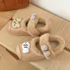 Sapatos Mary Jane de Algodão com Gatinho de Desenho Animado Novos para o Inverno de 2026, Super Macios, Quentes para Uso ao Ar Livre, Estilo Versátil e Fofo, Sapatos de Algodão Femininos
