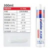 Kraft K-704 Caucho de Silicona Gama Completa de 300ML Electrodomésticos Digitales Sellado Fijo Encapsulado Pegamento Impermeable Aislante