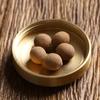 Bolsita de pastilla de incienso artesanal antiguo, bola, pastilla de incienso Dezhen, sándalo, portátil para llevar, aroma duradero a osmanthus, aromaterapia para interior, coche