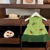 Elegante Vestido de Verano 2026 Nuevo para Niñas con Diseño de Sandía 3D, Conjunto de Verano sin Mangas, Lindo Top sin Mangas para Bebé